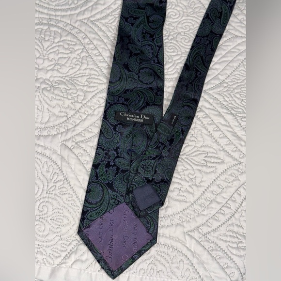 CHRISTIAN DIOR TIE FOR MEN’S - Picture 3 of 7